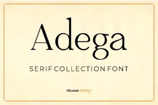 Adega Serif Font: Elevating Digital Brand Identity