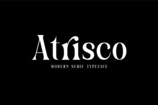 Atrisco Typeface: Sharpen Your Brand Headlines
