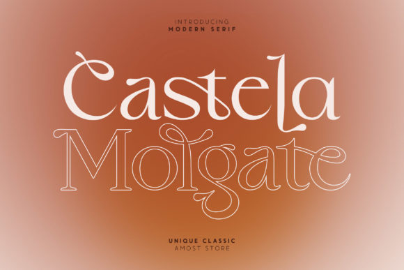 Castela Molgate: A Serif Font for Bold Campaigns