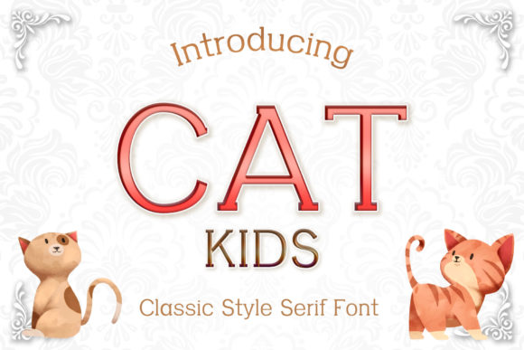 Cat Kids: The Serif Font for Scroll-Stopping Content