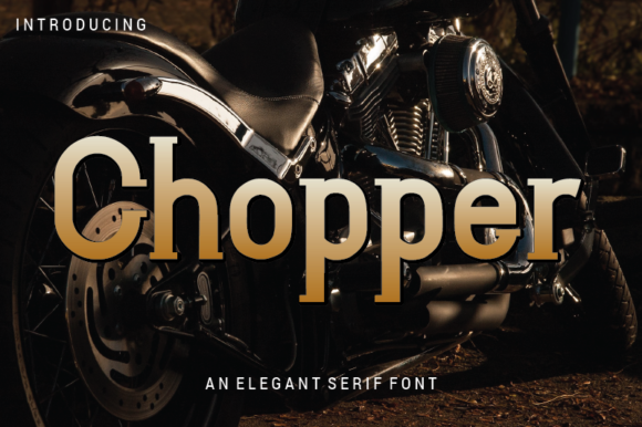 Chopper Font: A Serif for Bold Campaigns