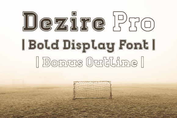 Dezire Pro Family: A Serif Font for Branding