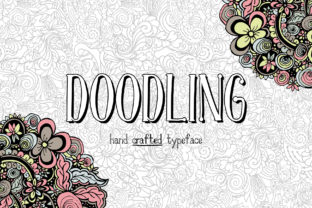 Doodling Family: A Hand-Painted Serif Font