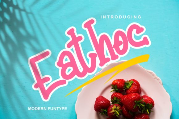 Eathoc: A Serif Font for Bold Branding