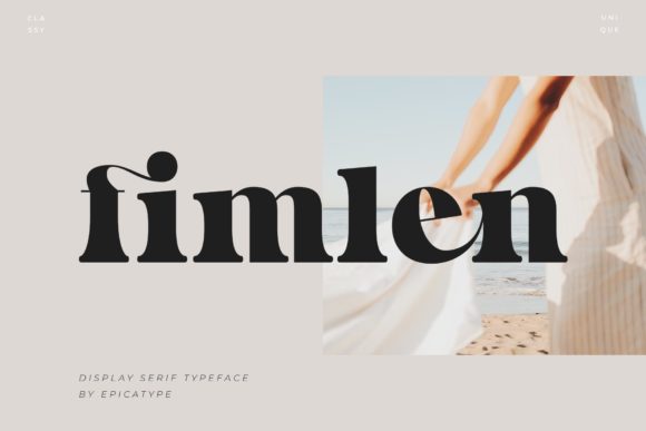 Fimlen: A Refined Serif Font for Editorial Design
