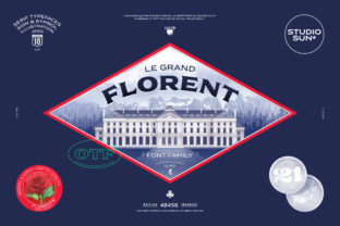 Florent Family: A Serif Font for Strong Branding