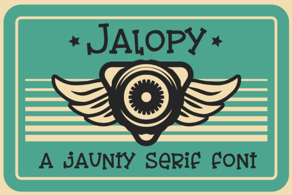 Jalopy Font: A Quirky Serif for Bold Branding