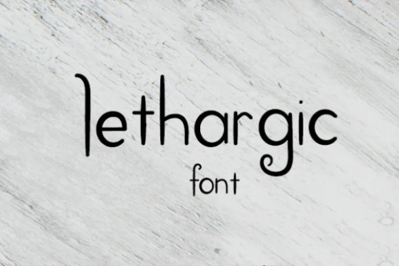 Lethargic: A Clean Serif Typeface for Modern Web Design