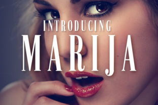 Marija Serif Font for Makers