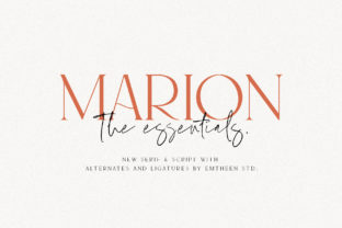 Marion the Essentials: A Serif Font for Modern Web Design