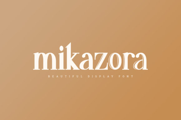 Mikazora: A Serif Font for Clear Campaigns