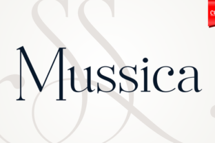 Mussica Family: A Bold Serif Font for Campaigns
