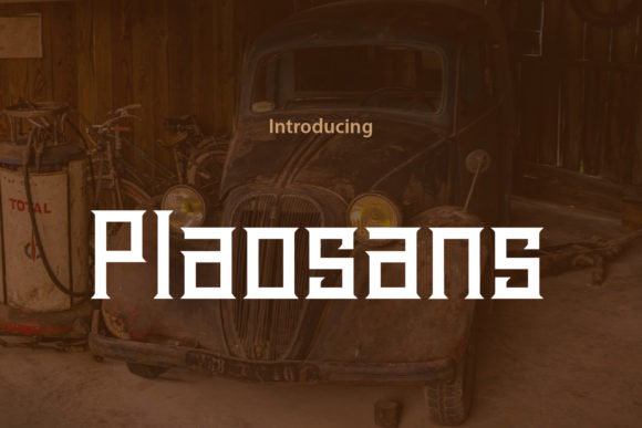 Plaosans: A Clean Serif Font for Modern Campaigns