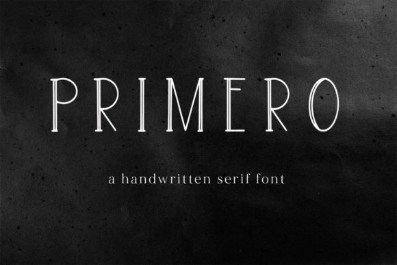 Primero Font: A Minimal Serif for Modern Web Design