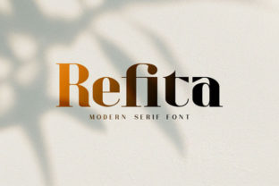 Refita Typeface: A Playful Serif for Bold Branding