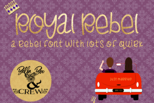 Royal Rebel: A Majestic Serif Font for Crafters