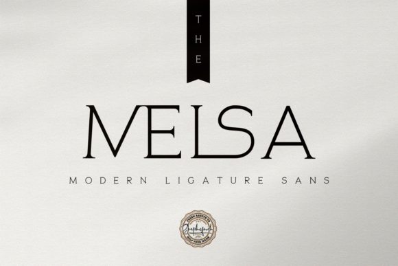 The Melsa: A Distinct Serif Font for Makers