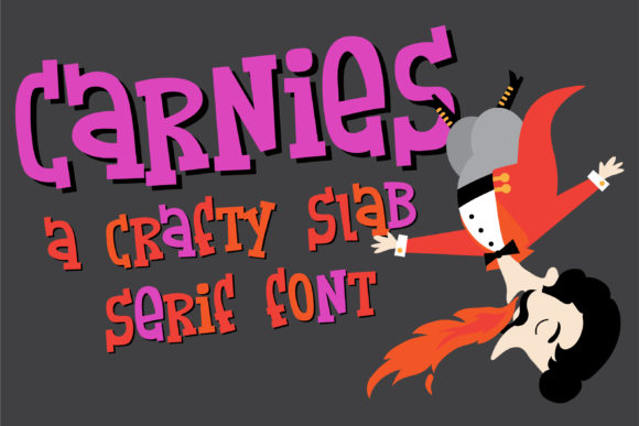 ZP Carnies: A Whimsical Serif Font for Editorial Charm