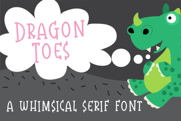 ZP Dragon Toes: A Quirky Serif Font for Bold Brands